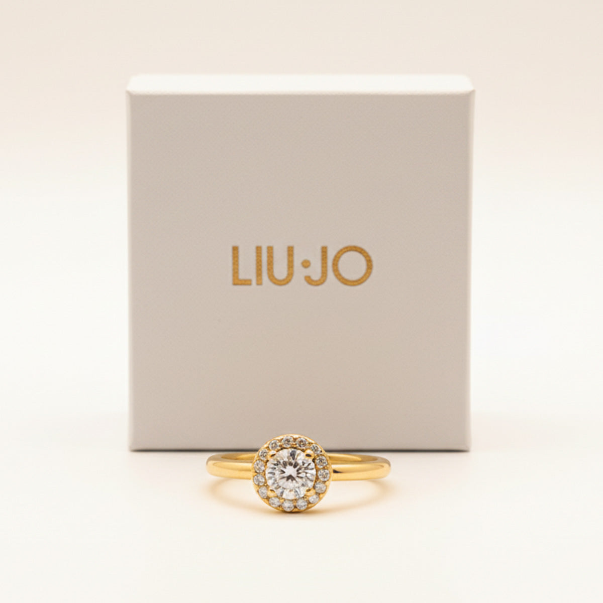 Liu Jo Signature Gold Ring - LJ2508