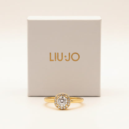 Liu Jo Signature Gold Ring - LJ2508