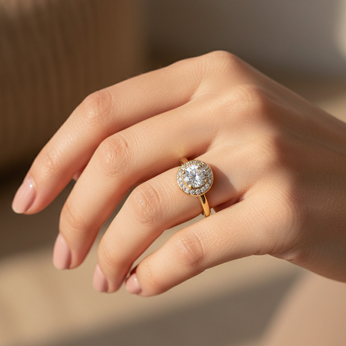 Liu Jo Signature Gold Ring - LJ2508