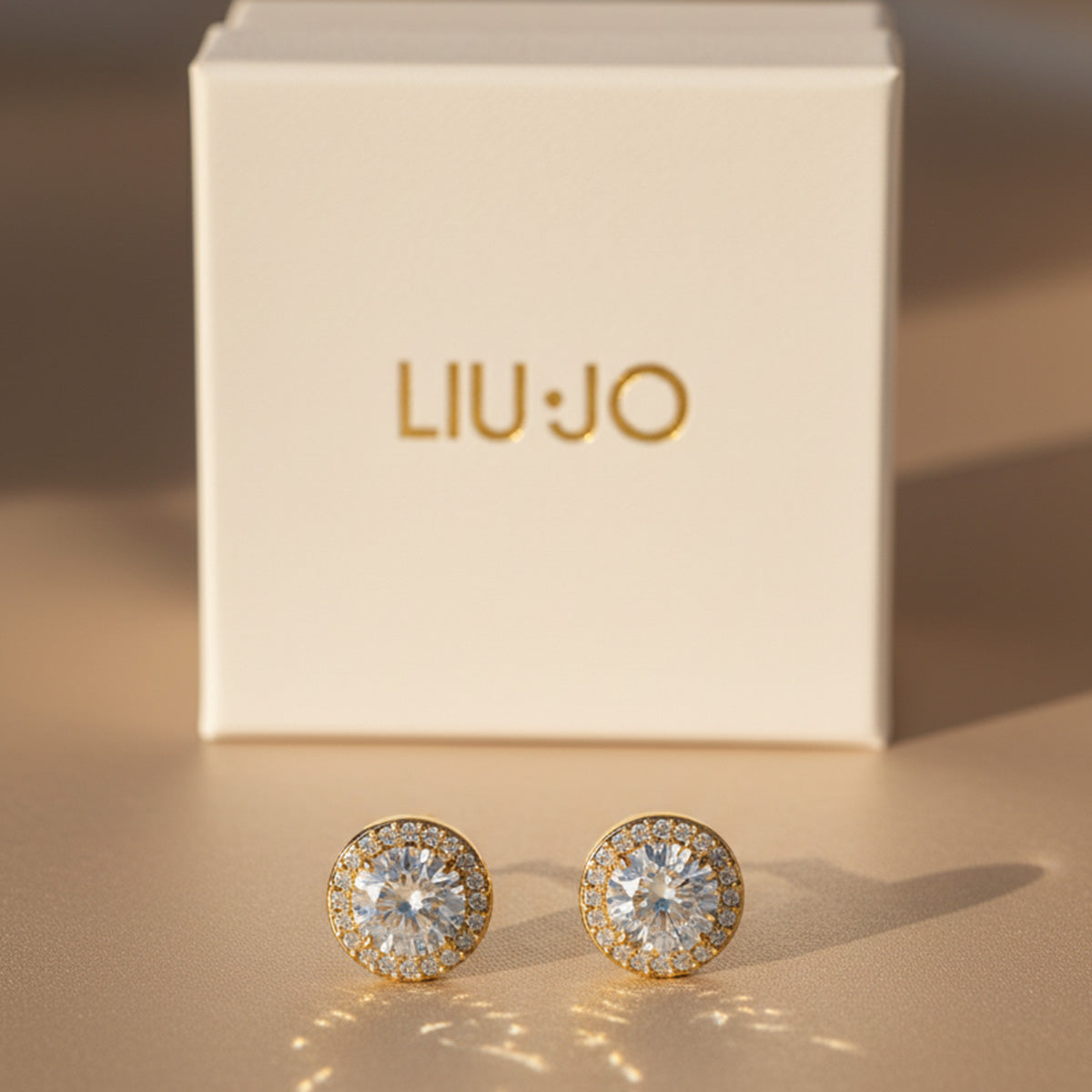 Liu Jo Signature Gold Earring - LJ2511