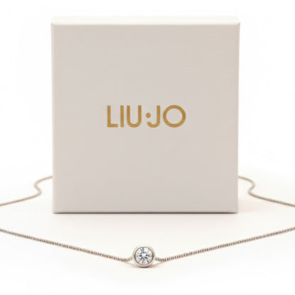 Liu Jo Silver Pendant Necklace - LJ2529