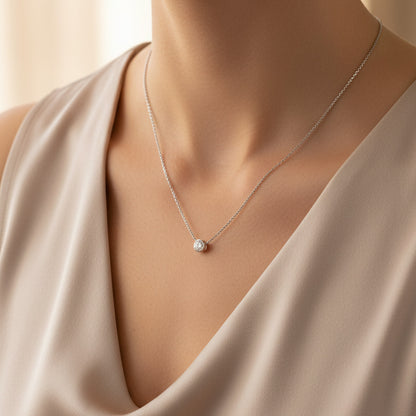 Liu Jo Silver Pendant Necklace - LJ2529