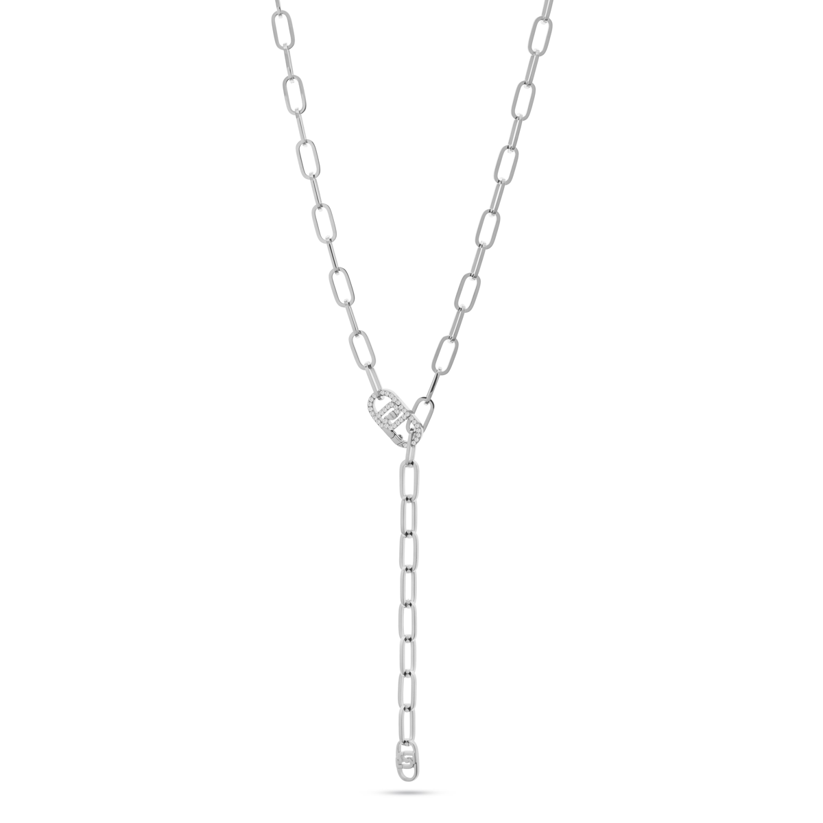 Liu Jo Flare Silver Necklace - LJ2617