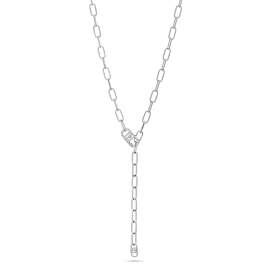 Liu Jo Flare Silver Necklace - LJ2617