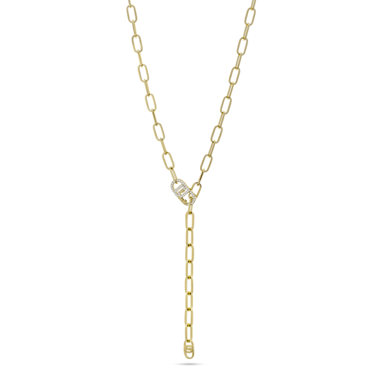 Liu Jo Flare Gold Necklace - LJ2619