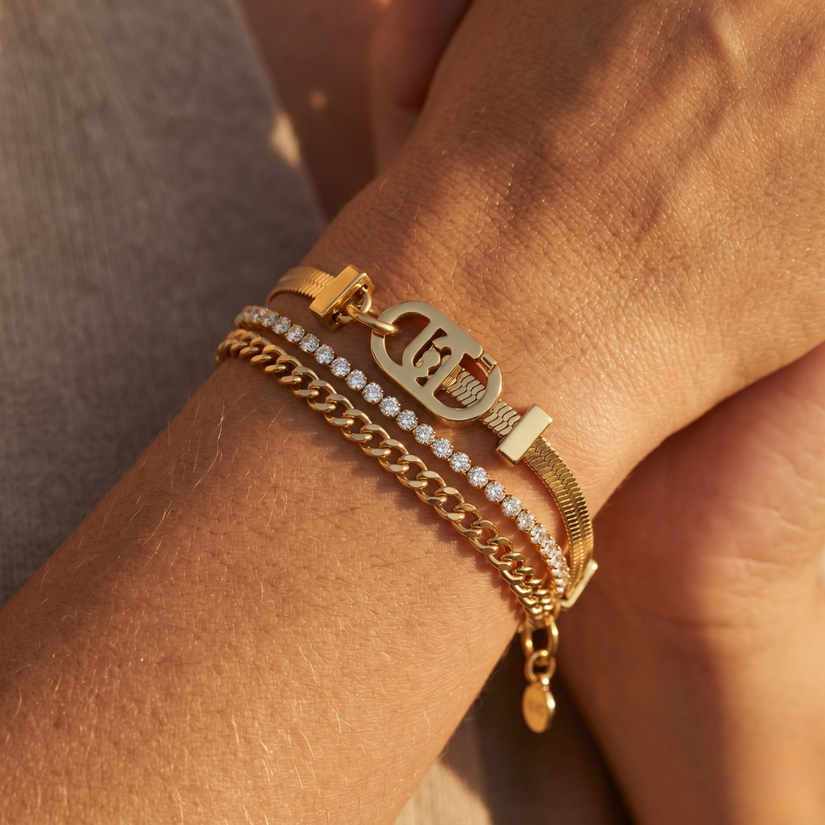 Liu Jo Rosa Gold Bracelet - LJ2644