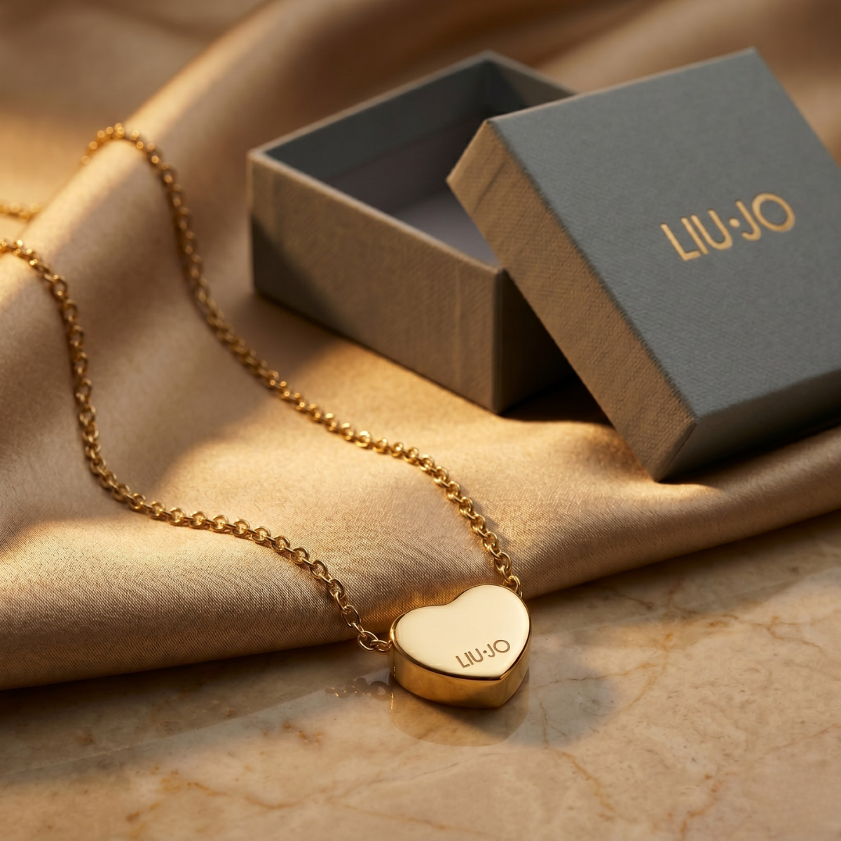 Liu Jo Semplice Gold Necklace - LJ2706