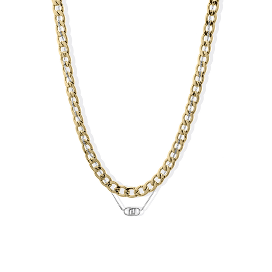 Liu Jo Pulse Gold Necklace - LJ2800