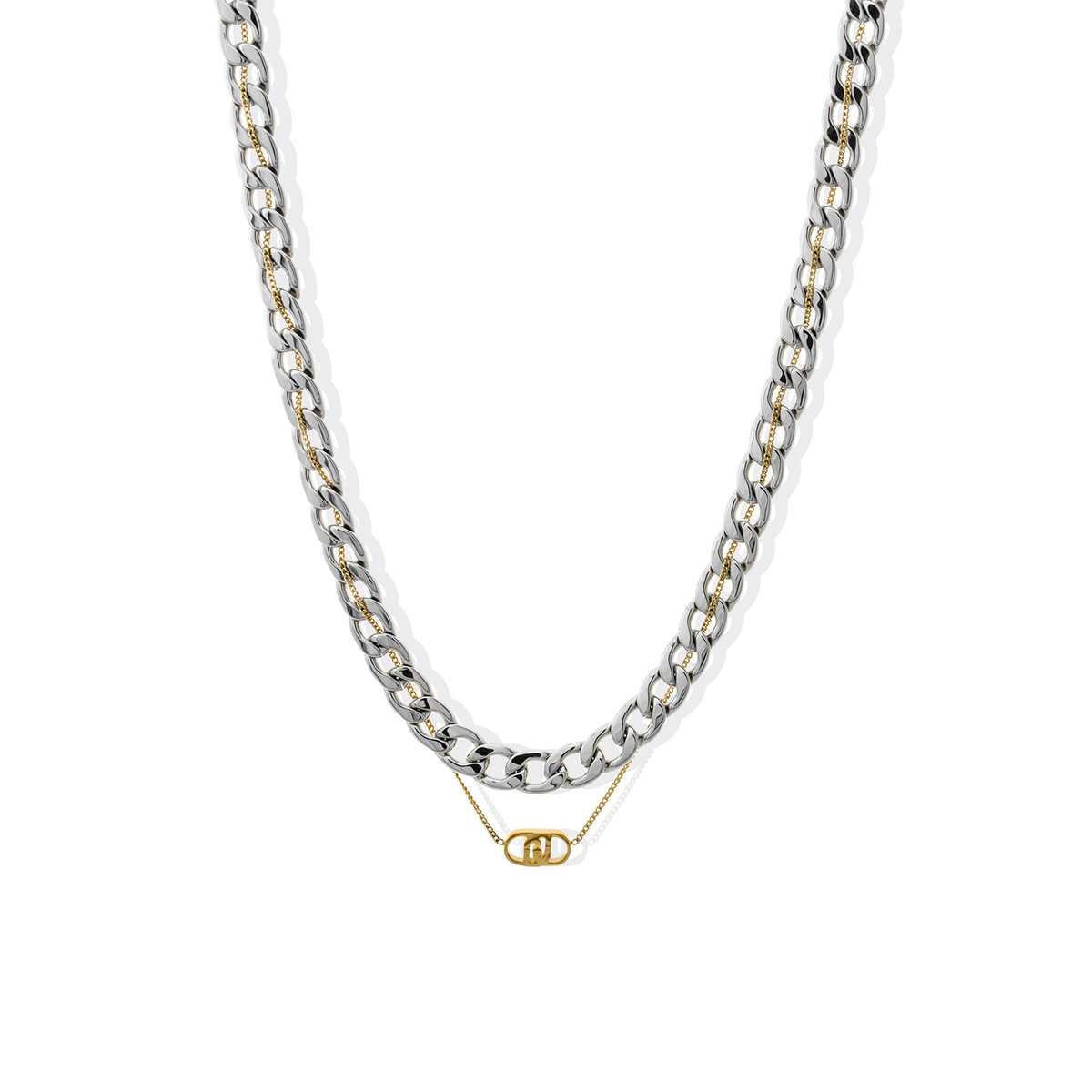 Liu Jo Pulse Silver Necklace - LJ2801