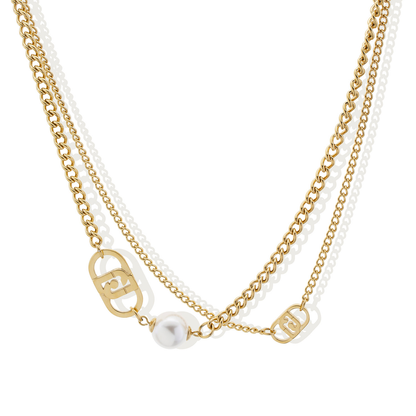 Liu Jo Mirage Gold Necklace - LJ2802