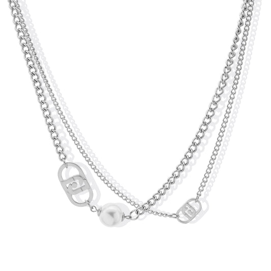 Liu Jo Mirage Silver Necklace - LJ2803