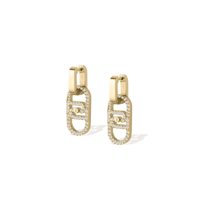 Liu Jo LJ OG Gold Earrings - LJ2810