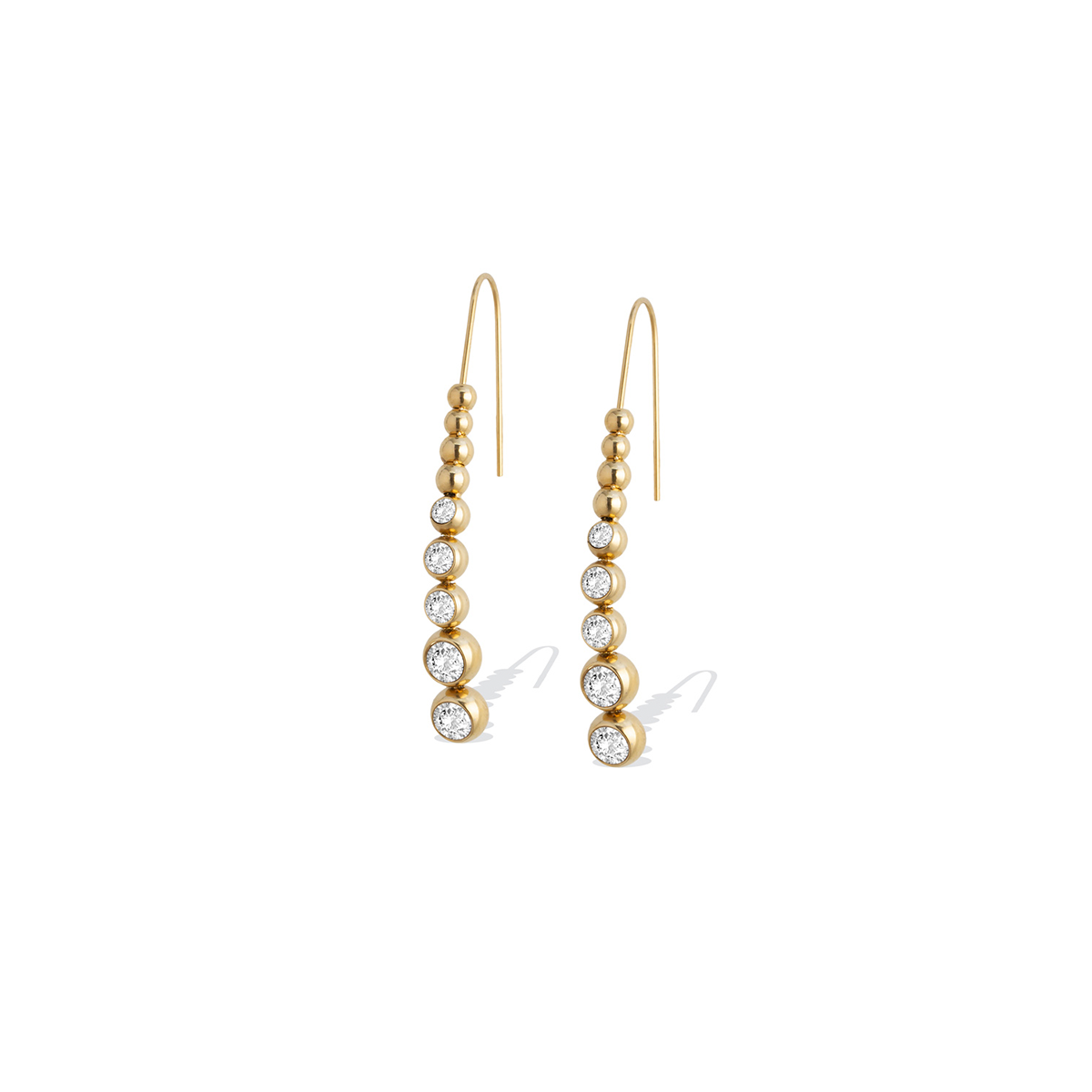 Liu Jo Delicate Gold Earrings - LJ2826