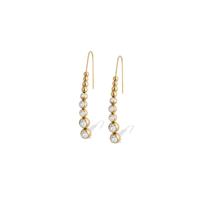 Liu Jo Delicate Gold Earrings - LJ2826