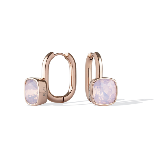 Liu Jo Lilac Gold Earrings - LJ2884