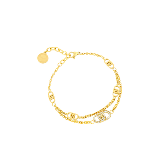 Liu Jo Floet Gold Bracelet - LJ2908