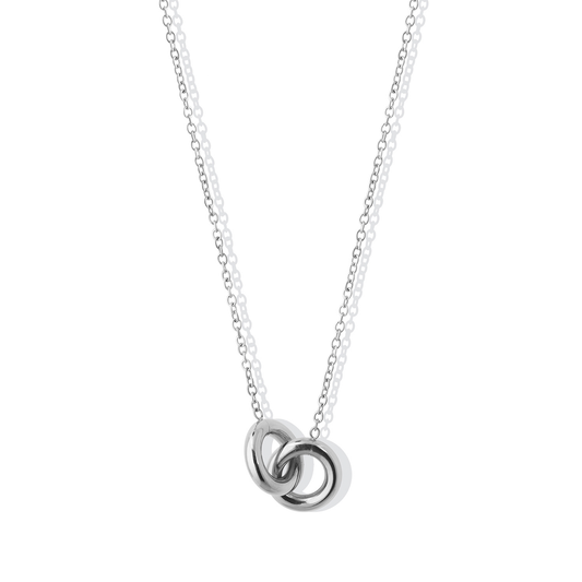 Liu Jo Loop Silver Necklace - LJ2920