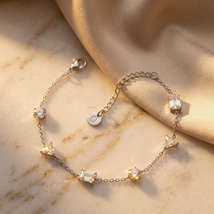 Liu Jo Beam Bracelet Pair (Gold + Silver)