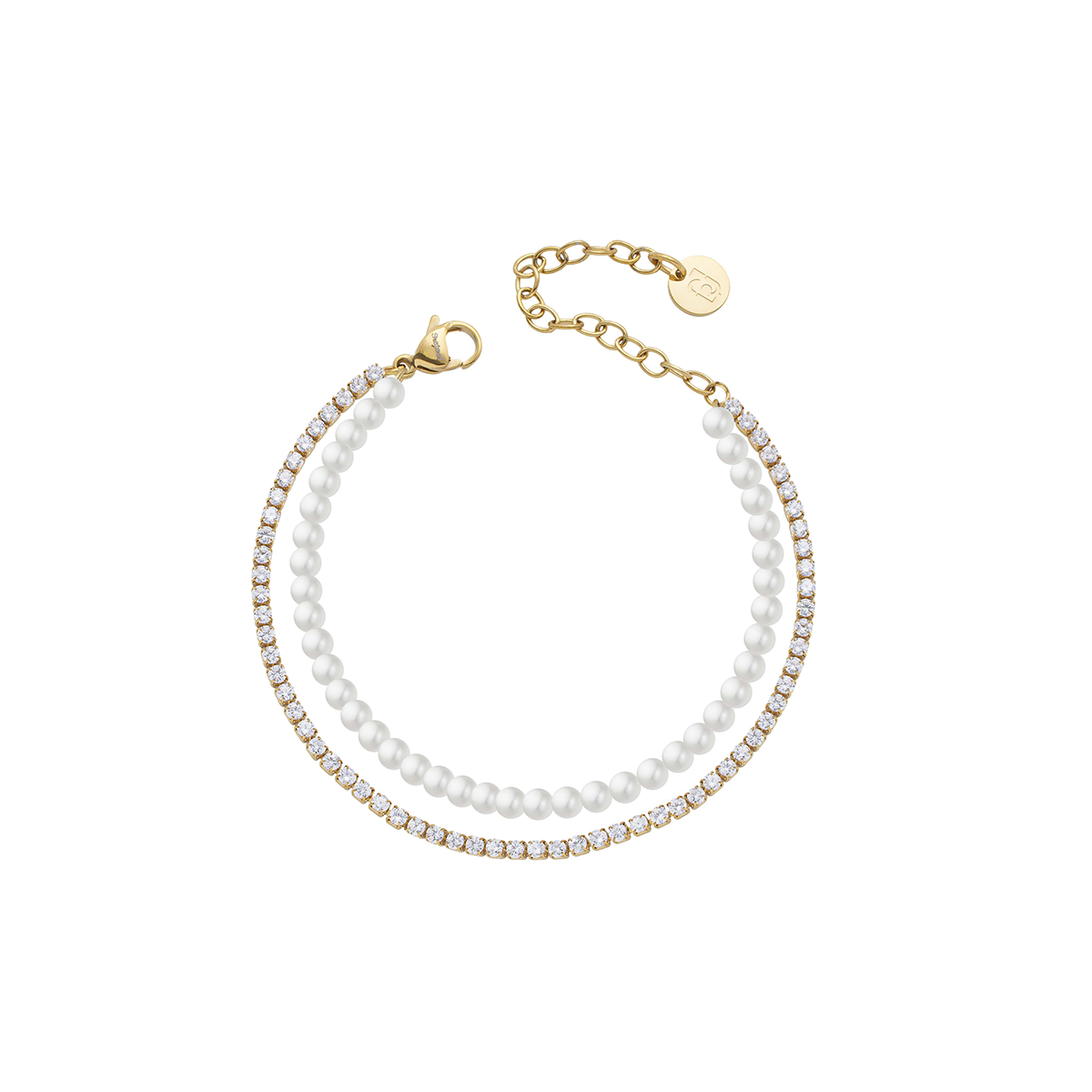 Liu Jo Duo Gold Bracelet - LJ3027
