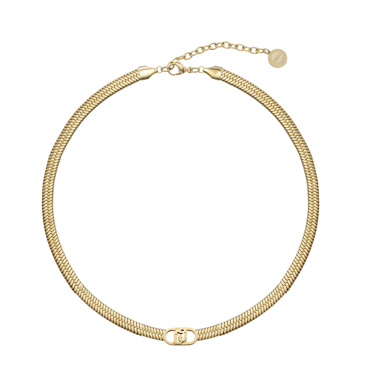 Liu Jo Veil Gold Necklace - LJ3067