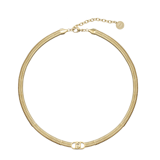 Liu Jo Veil Gold Necklace - LJ3067