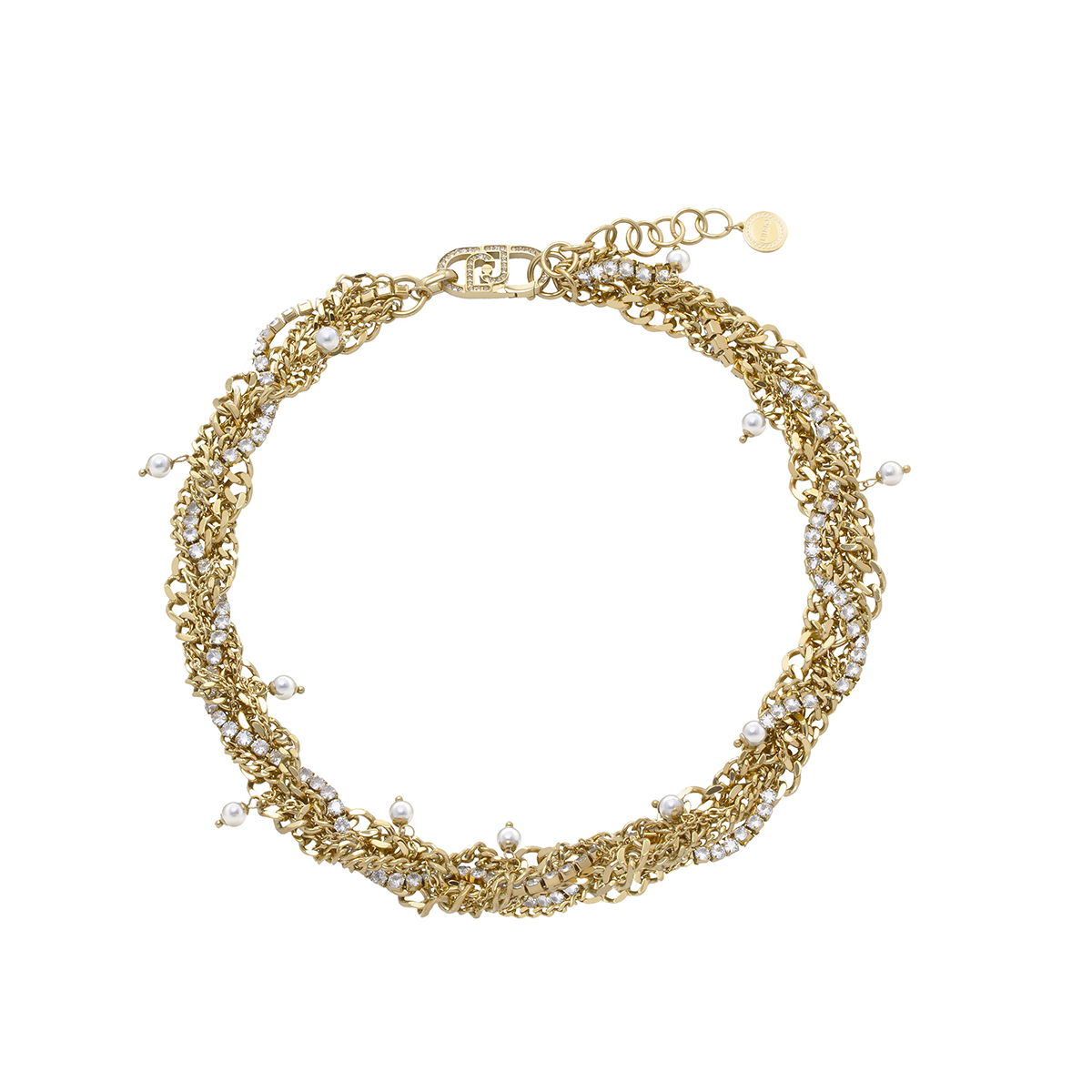 Liu Jo Mure Gold Necklace - LJ3074