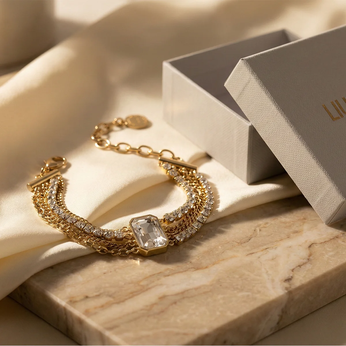 Liu Jo Aroma Gold Jewelry Trio
