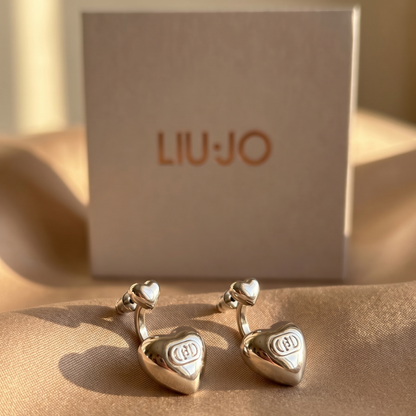Liu Jo Cerchio Silver Earrings - LJ3152