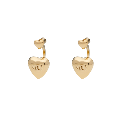 Liu Jo Cerchio Gold Earrings - LJ3153