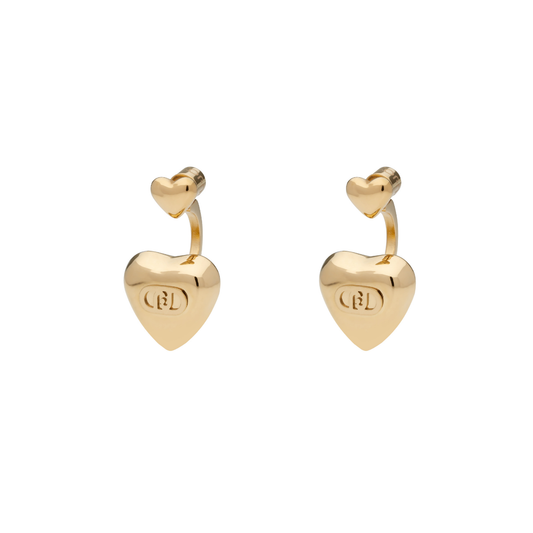 Liu Jo Cerchio Gold Earrings - LJ3153