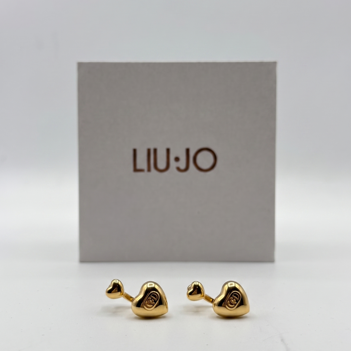 Liu Jo Cerchio Gold Earrings - LJ3153
