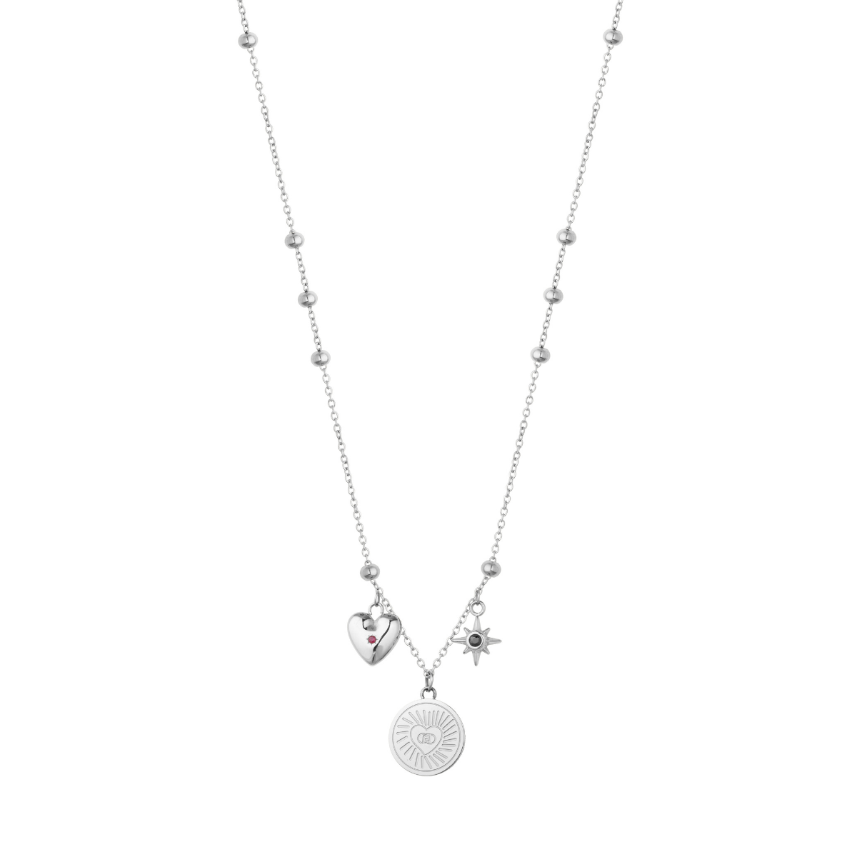 Liu Jo Anello Silver Necklace - LJ3159