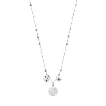 Liu Jo Anello Silver Necklace - LJ3159