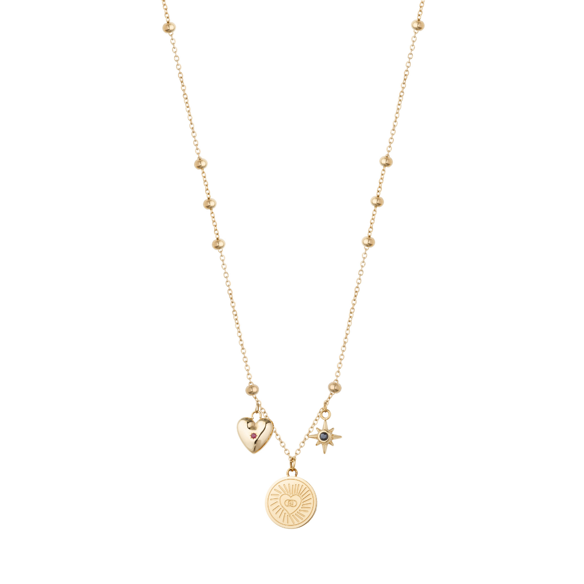Liu Jo Anello Gold Necklace - LJ3160