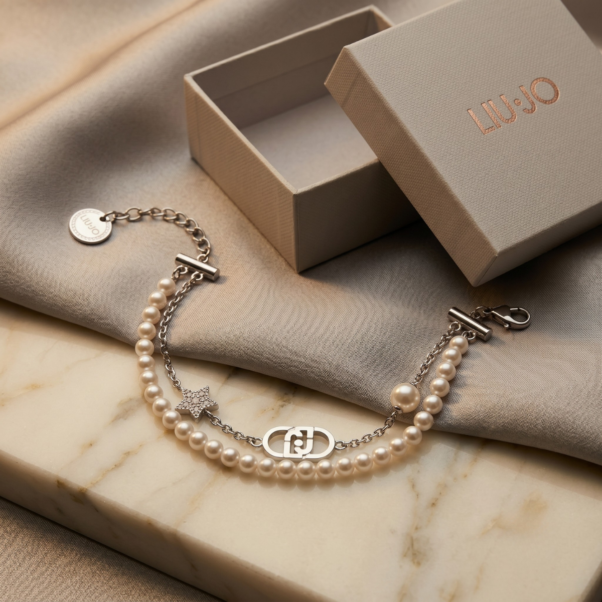 Liu Jo Perla Silver Bracelet - LJ3165