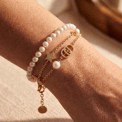 Liu Jo Perla Gold Bracelet - LJ3166