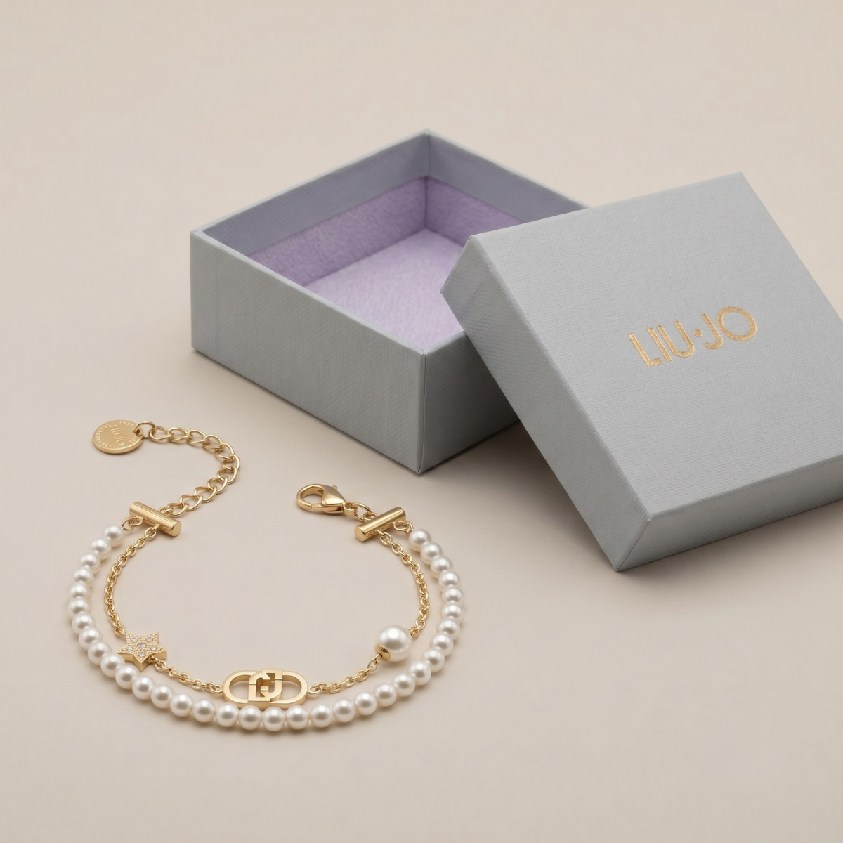 Liu Jo Perla Gold Bracelet - LJ3166