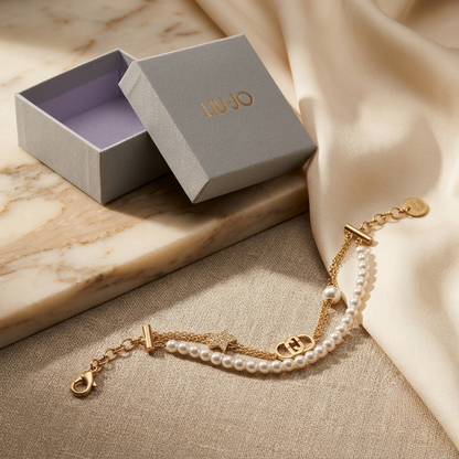 Liu Jo Perla Gold Bracelet - LJ3166