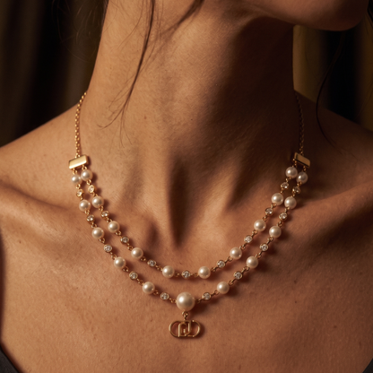 Liu Jo Luna Gold Necklace - LJ3169