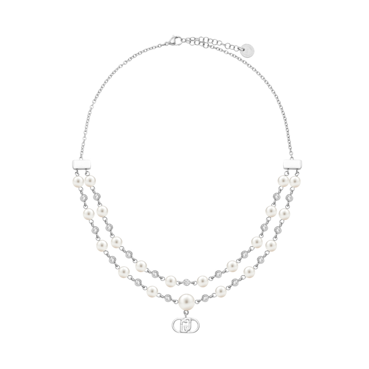 Liu Jo Luna Silver Necklace - LJ3170