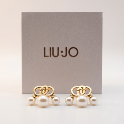 Liu Jo Luna Gold Earrings - LJ3173