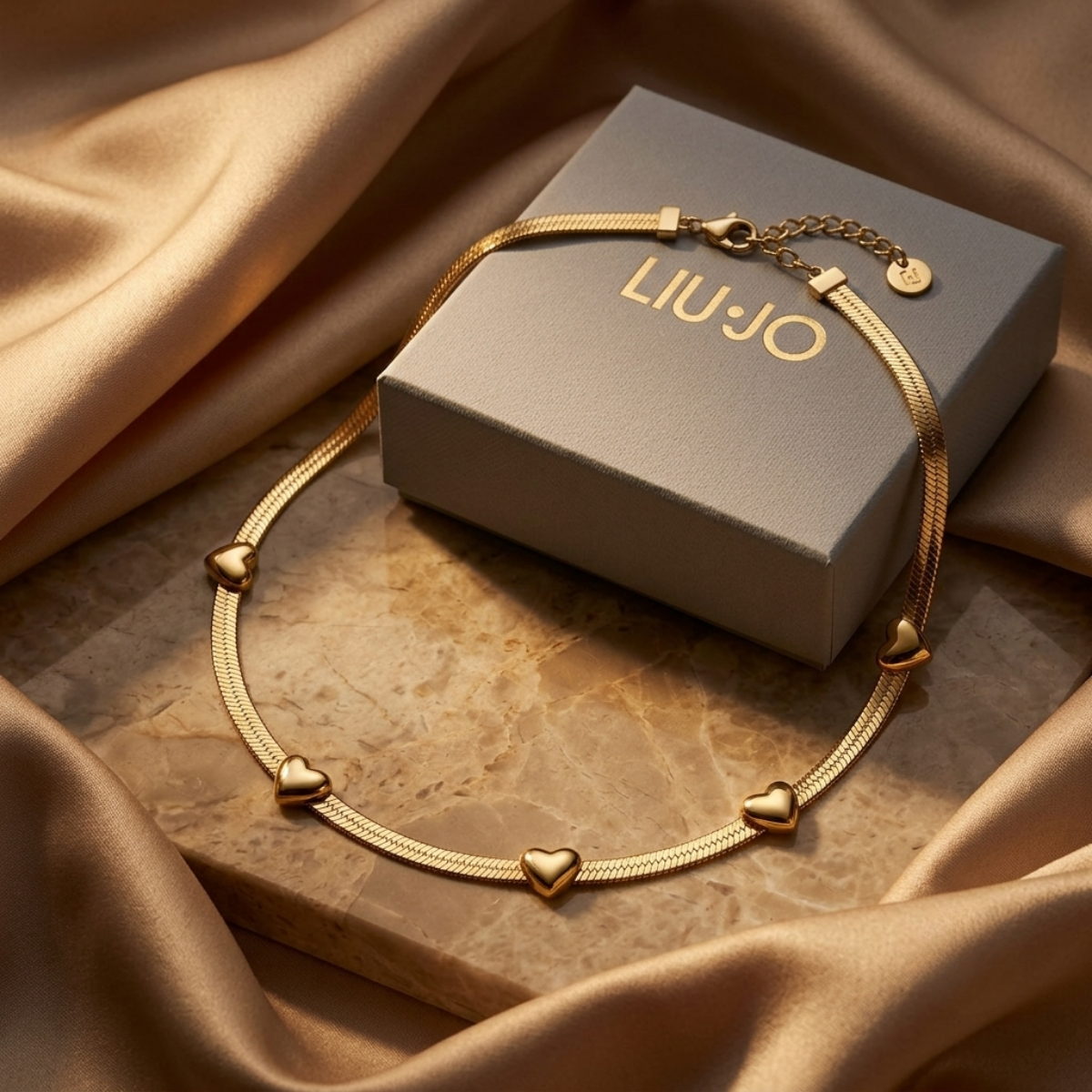 Liu Jo Maglia Gold Necklace - LJ3189