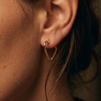 Liu Jo Sole Gold Earrings - LJ3198