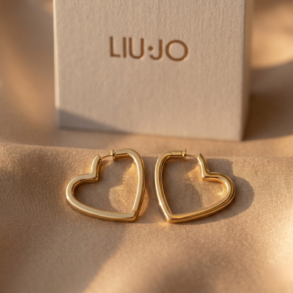Liu Jo Sole Gold Earrings - LJ3198