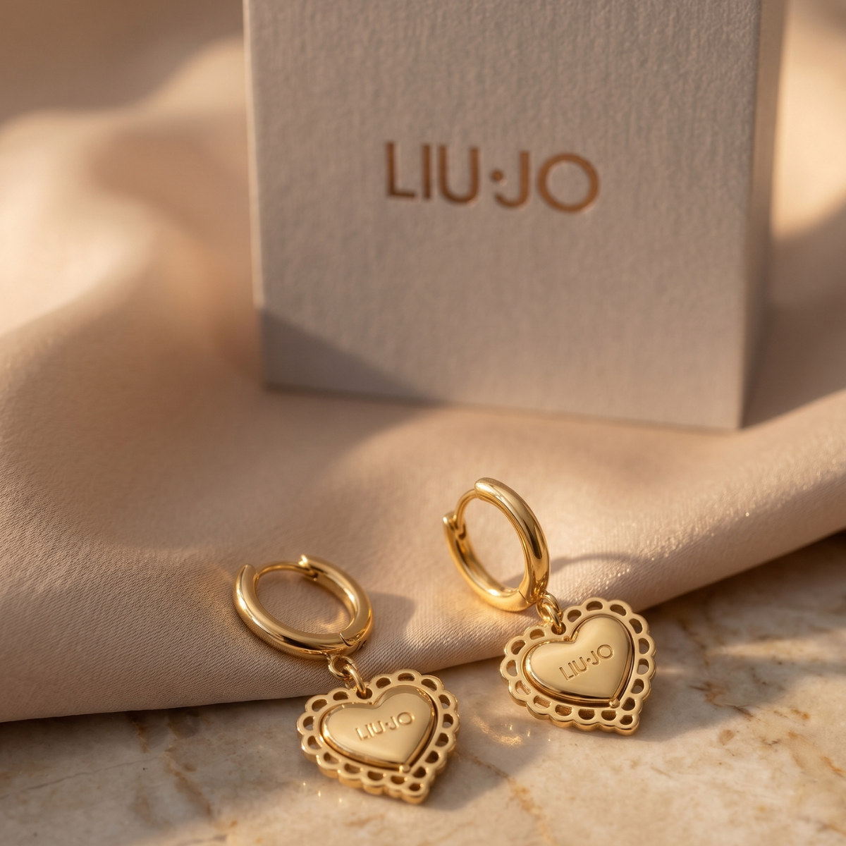 Liu Jo Stella Gold Earrings - LJ3200