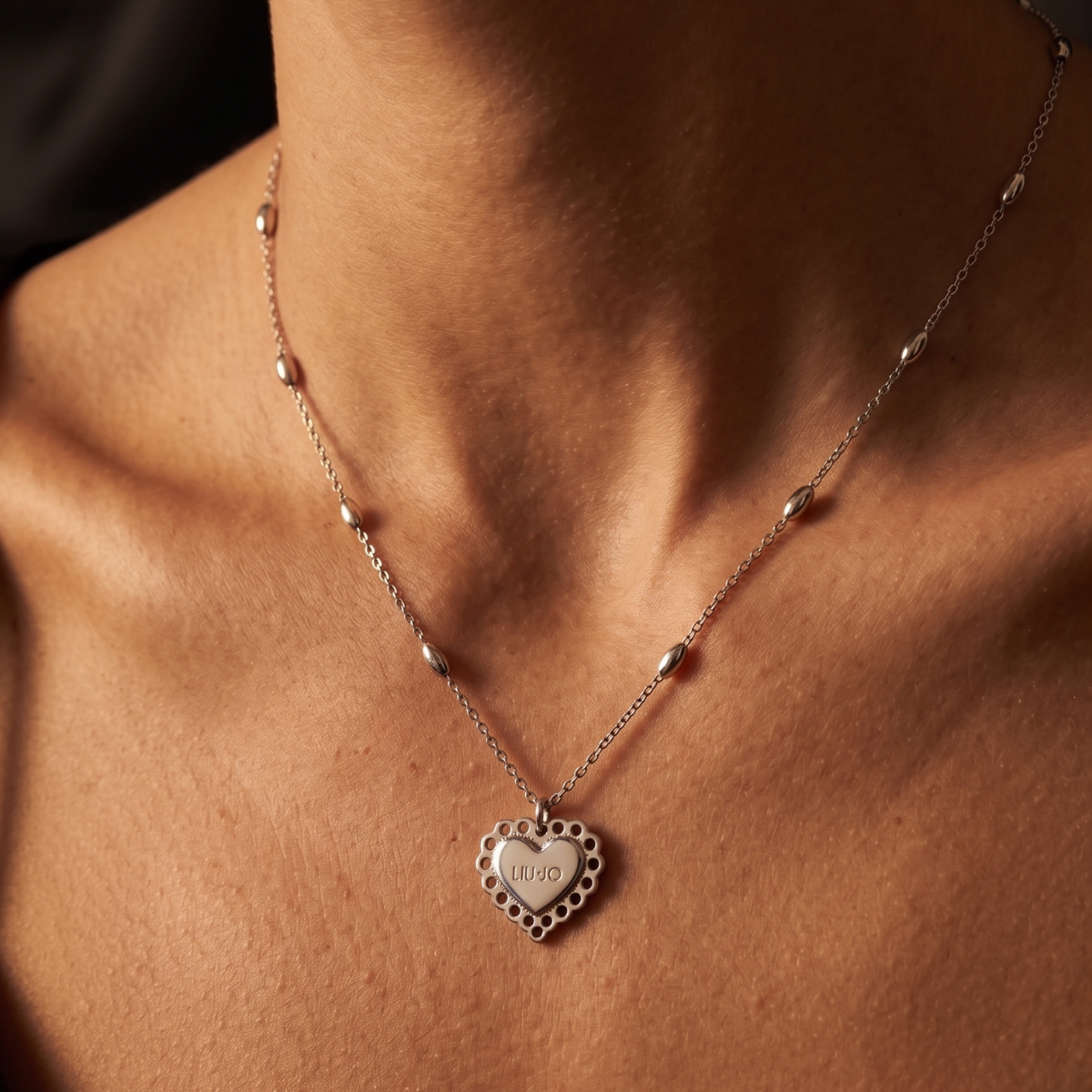Liu Jo Stella Silver Necklace - LJ3204