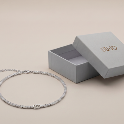 Liu Jo Neve Silver Necklace - LJ3209