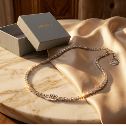 Liu Jo Neve Silver Necklace - LJ3209