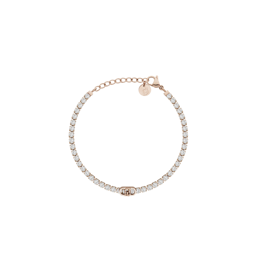 Liu Jo Neve Rose Gold Bracelet - LJ3218