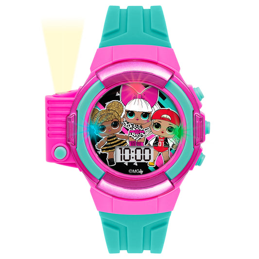 LOL Surprise Pink & Blue Flashlight Watch-LOL4489